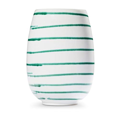 gmundner-keramik-vase-15-cm-gr-ngeflammt image 4