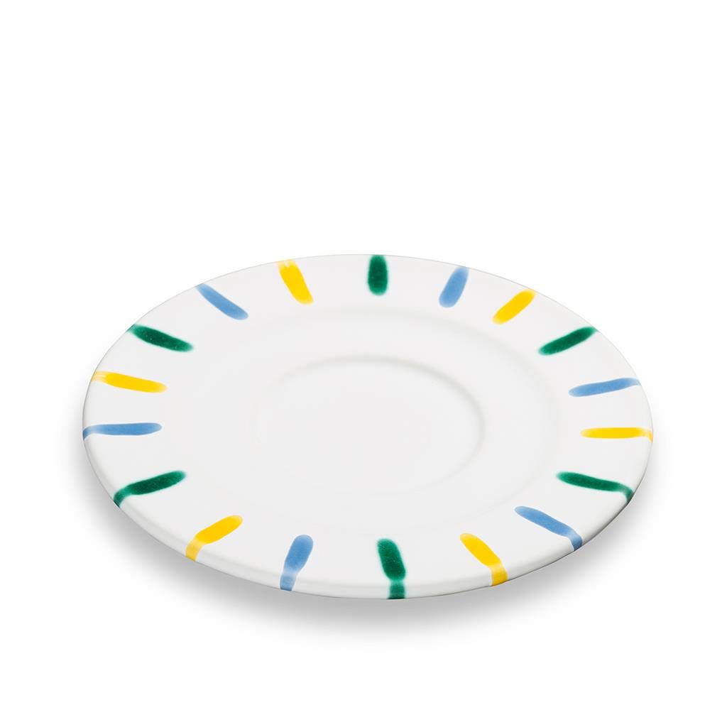 gmundner-keramik-unterteller-cappuccino-gourmet-14-cm-buntgeflammt-handgemacht-i image 1