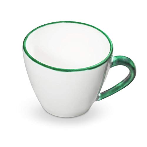 gmundner-keramik-cappuccino-tasse-gourmet-0-16-liter-gr-ner-rand image 3