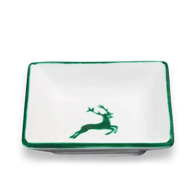 gmundner-keramik-snackschale-gr-ner-hirsch-11-x-11-cm-handgemacht-in-sterreich image 1