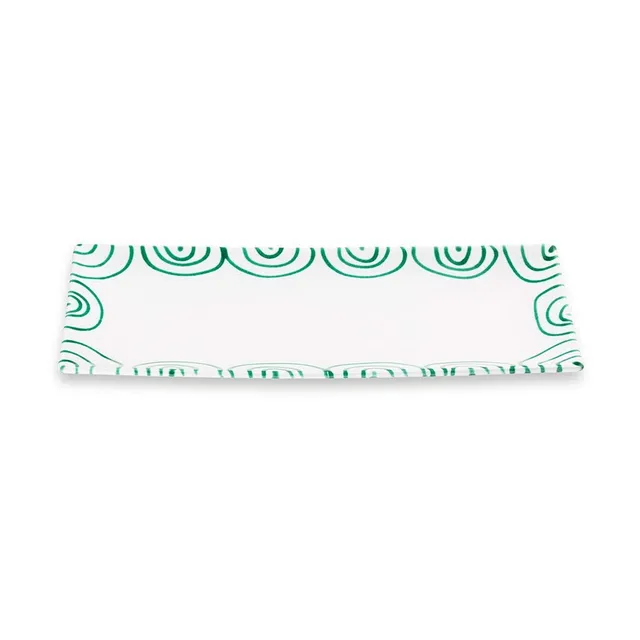 gmundner-keramik-platte-rechteckig-gr-ngeflammt-36-x-15-cm image 1