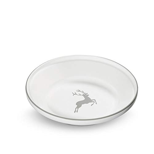 gmundner-keramik-reifsch-ssel-ohne-henkel-grauer-hirsch-28-cm-handgemacht-in-ste image 4