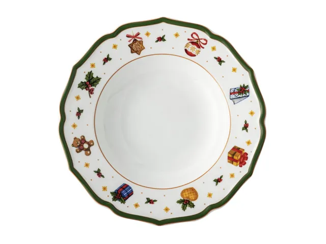 hutschenreuther-happy-wintertime-teller-tief-23-cm image 1