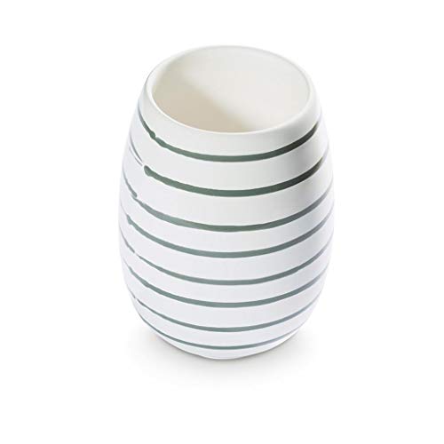gmundner-keramik-vase-15-cm-graugeflammt image 3