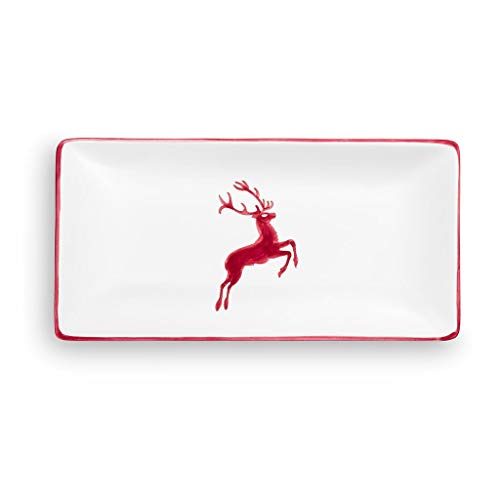gmundner-keramik-snackschale-bordeauxroter-hirsch-22-x-11-cm-handgemacht-in-ster image 4