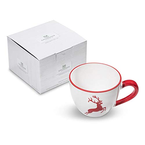gmundner-keramik-teetasse-maxima-0-4-liter-rubinroter-hirsch-handgemacht-in-ster image 8