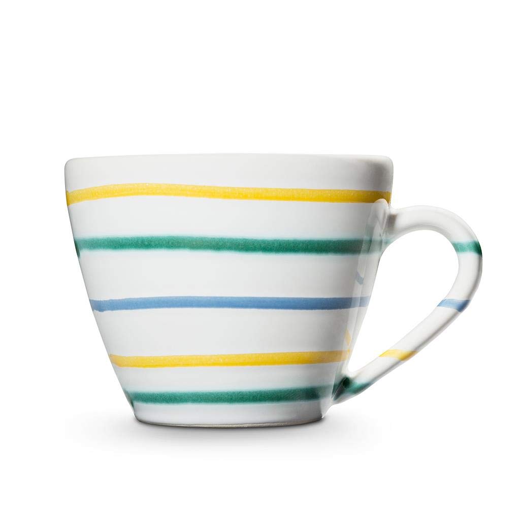 gmundner-keramik-cappuccino-tasse-gourmet-0-16-liter-buntgeflammt image 2