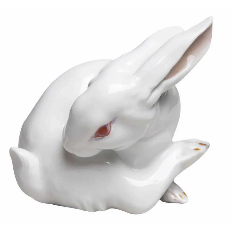 augarten-hase-in-drehung-figur image 1