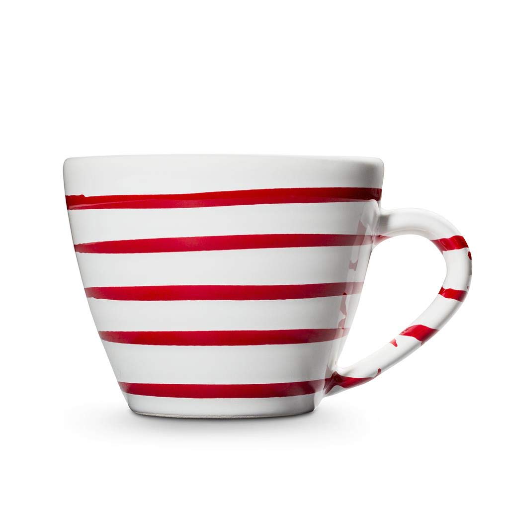 gmundner-keramik-cappuccino-tasse-gourmet-0-16-liter-rotgeflammt-handgemacht-in- image 2