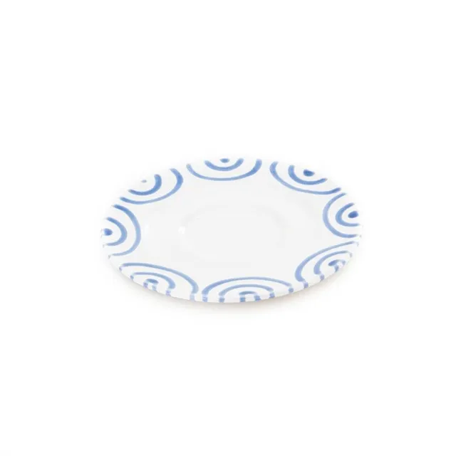 gmundner-keramik-unterteller-kaffee-gourmet-16-cm-blaugeflammt image 1