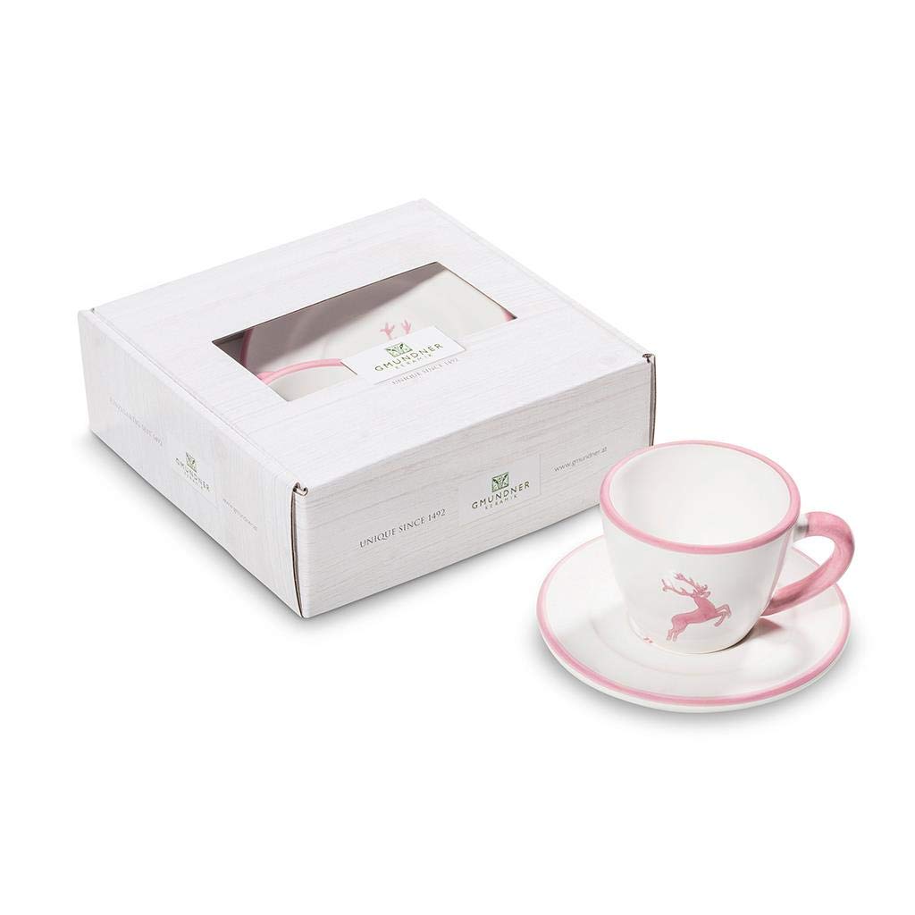 gmundner-keramik-espresso-for-you-gourmet-geschirrset-rosa-hirsch-handgemacht-in image 3