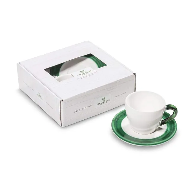 gmundner-keramik-espresso-for-you-gourmet-kaffeeset-variation-gr-n image 1