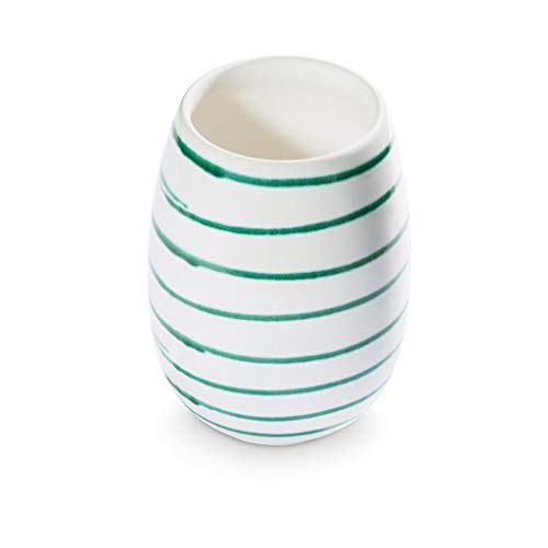gmundner-keramik-vase-15-cm-gr-ngeflammt image 3
