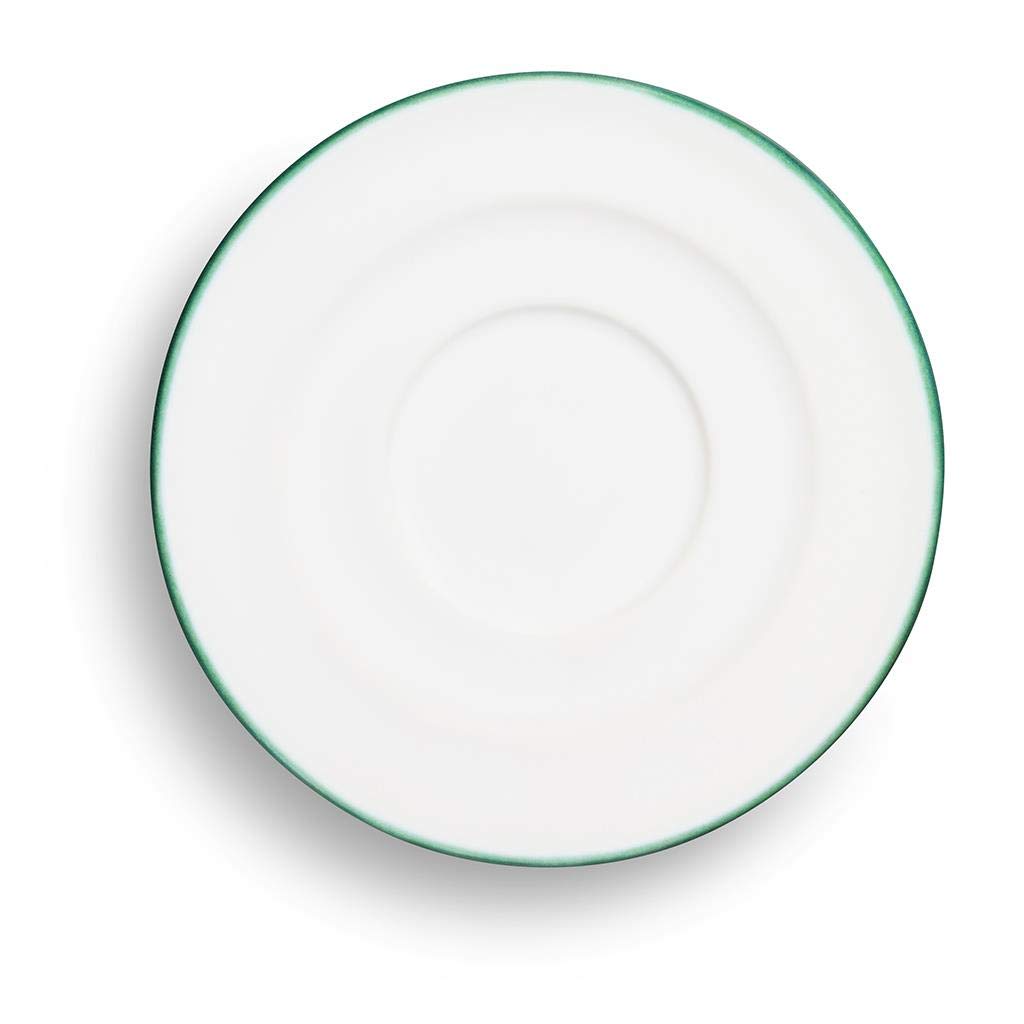 gmundner-keramik-unterteller-cappuccino-gourmet-14-cm-gr-ner-rand image 2