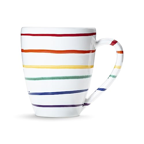 gmundner-keramik-fr3ehst3ecksbecher-max-regenbogen-geflammt-0-3-liter image 5
