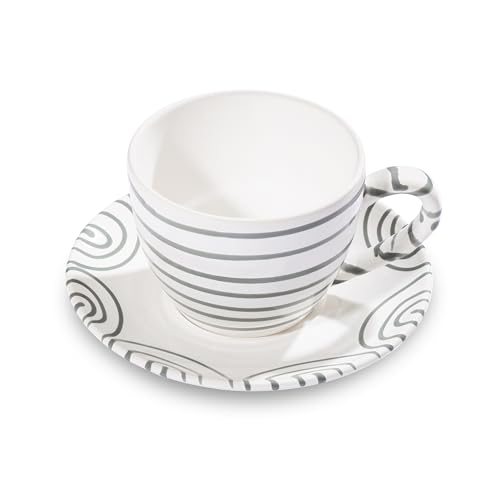 gmundner-keramik-graugeflammt-teetasse-maxima-mit-unterteller image 5
