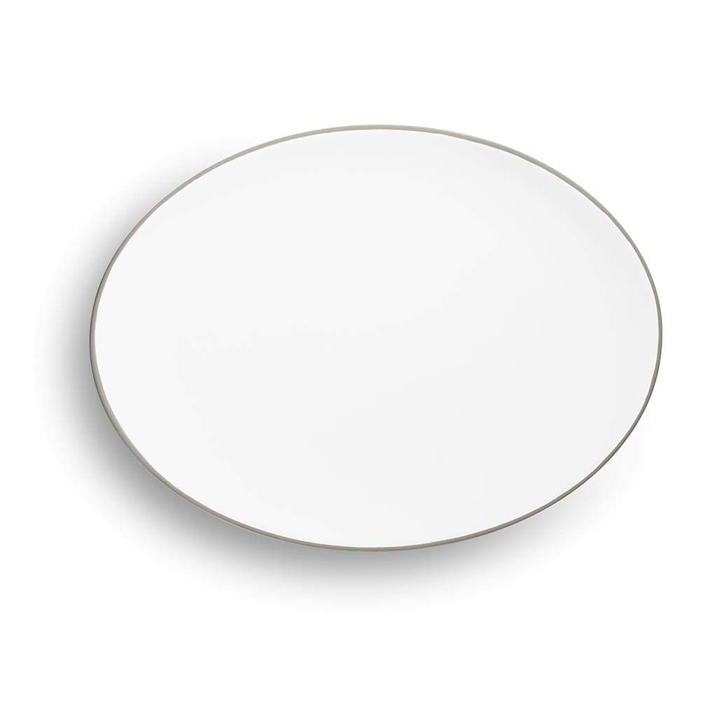 gmundner-keramik-platte-oval-28-x-21-cm-grauer-rand image 2