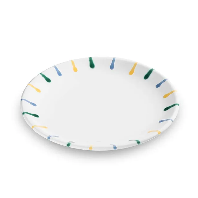 gmundner-keramik-buntgeflammt-dessertteller-cup-20-cm image 1