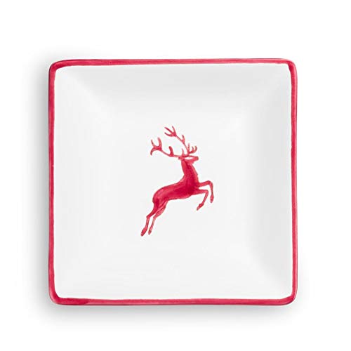 gmundner-keramik-snackschale-bordeauxroter-hirsch-11-x-11-cm-handgemacht-in-ster image 4