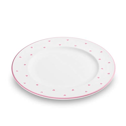 gmundner-keramik-herzerl-rosa-dessertteller-gourmet-22-cm image 6