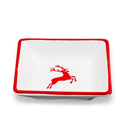 gmundner-keramik-snackschale-rubinroter-hirsch-11-x-11-cm-handgemacht-in-sterrei image 3