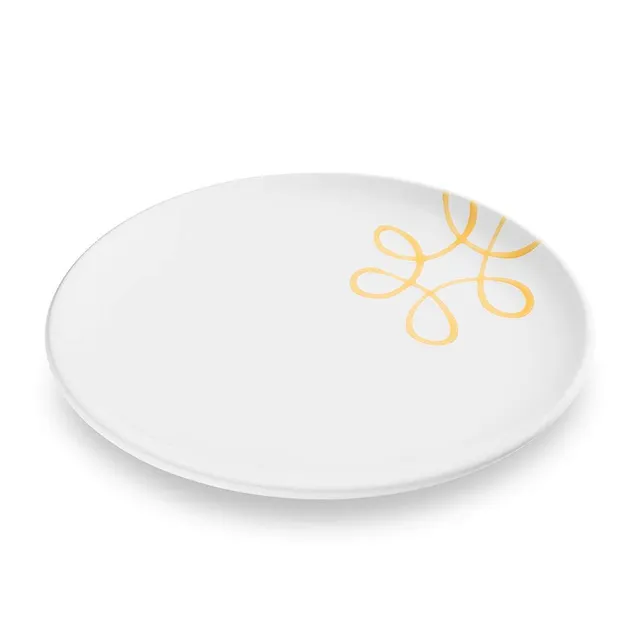 gmundner-keramik-pur-geflammt-gelb-speiseteller-cup-25-cm image 1