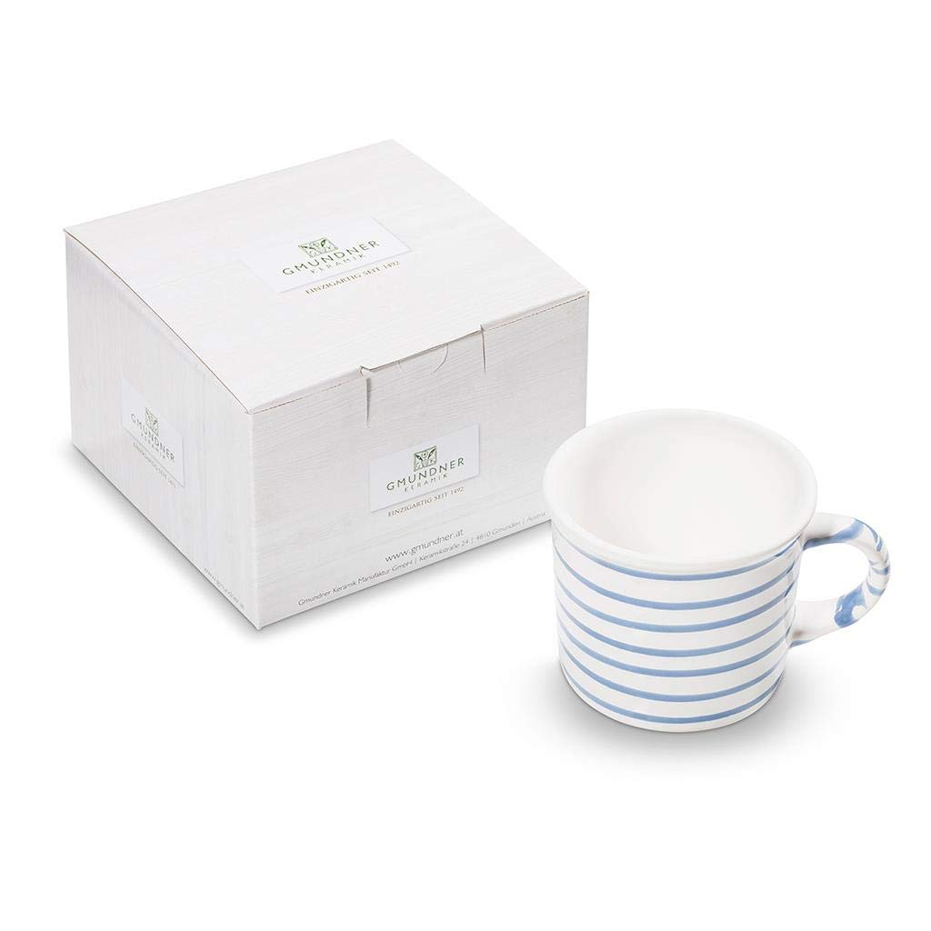 gmundner-keramik-kaffeeh-ferl-glatt-0-24-liter-blaugeflammt image 1