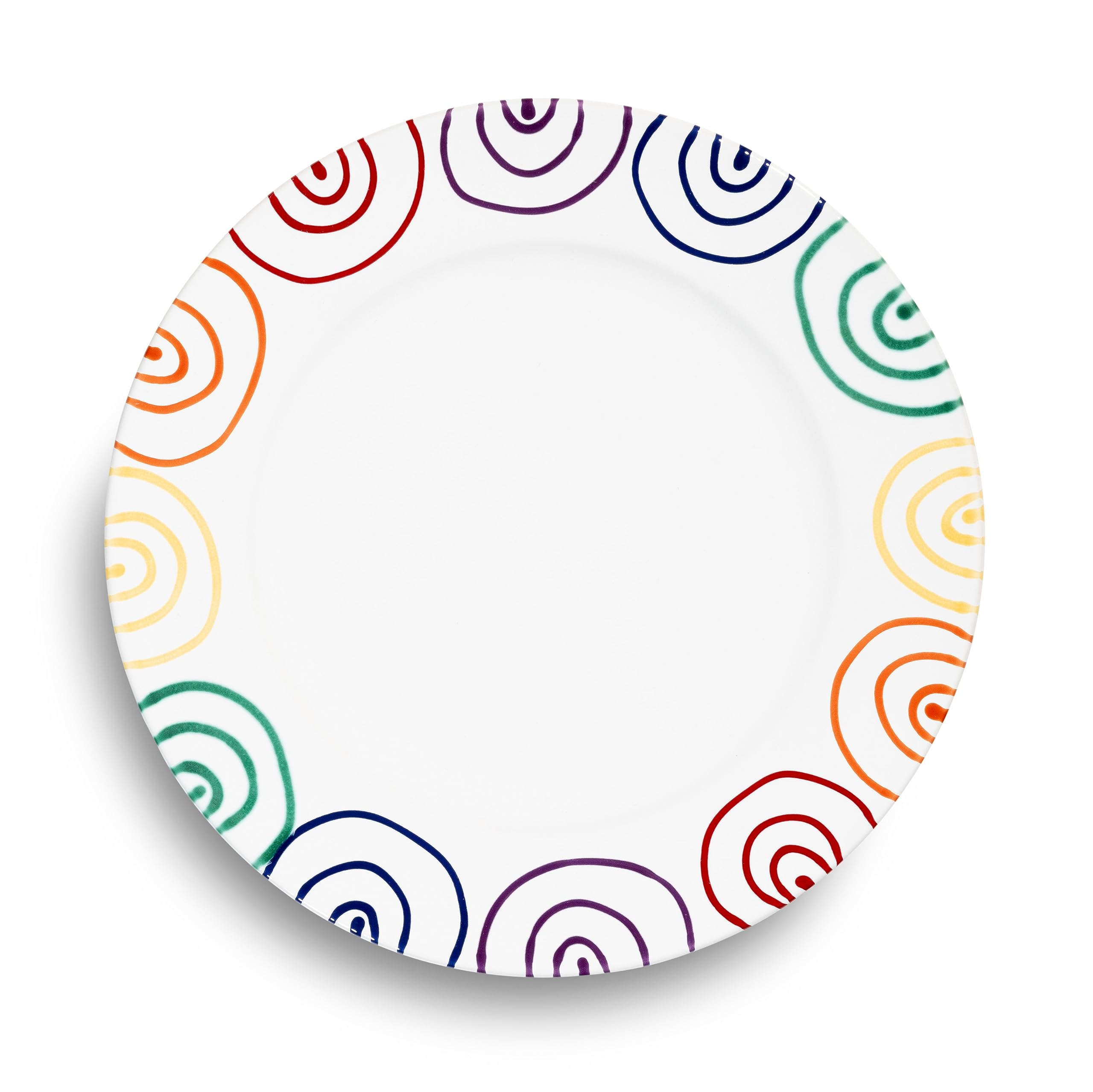 gmundner-keramik-speiseteller-gourmet-29-cm-regenbogen image 2