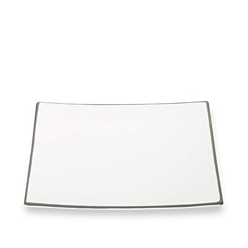 gmundner-keramik-dessertteller-grauer-rand-20-cm-handgemacht-in-sterreich image 3