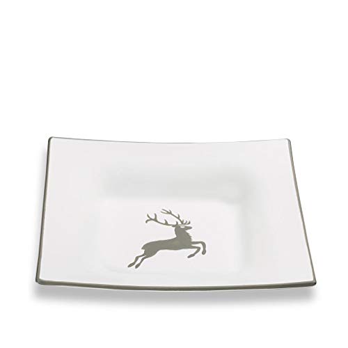 gmundner-keramik-suppenteller-grauer-hirsch-20-x-20-x-4-2-cm-handgemacht-in-ster image 4