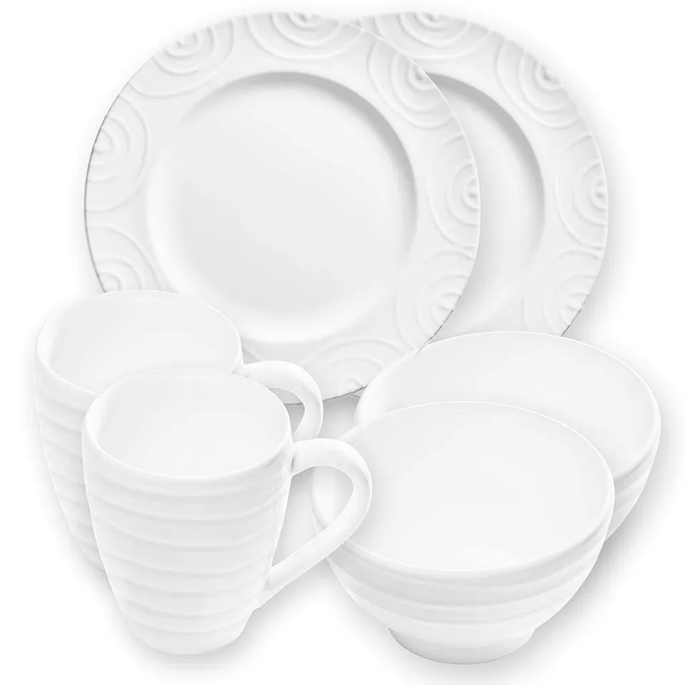 gmundner-keramik-hfcttenfrfchstfcck-gourmet-ffcr-2-set-6-teilig-weidfgeflammt image 1
