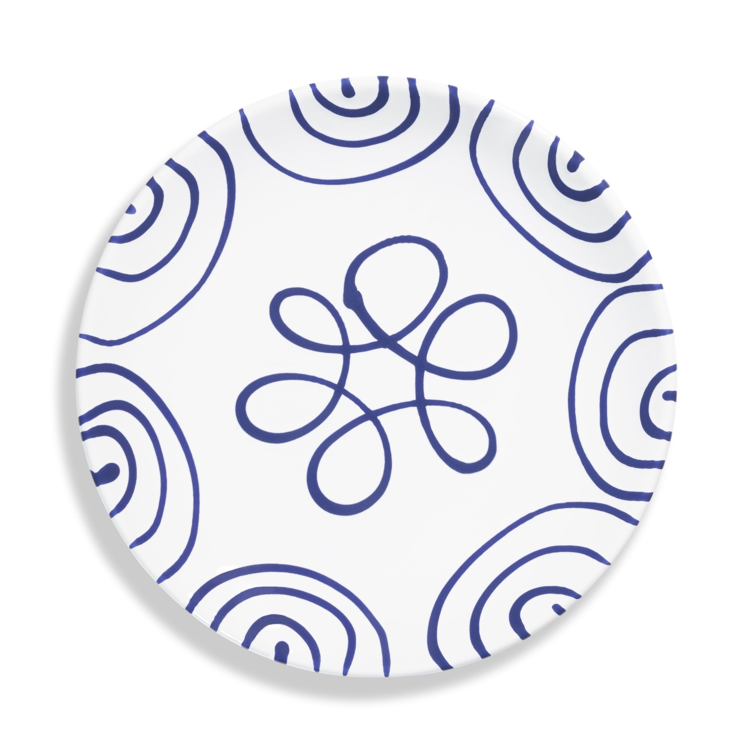 gmundner-keramik-dunkelblaugeflammt-dessertteller-cup-20-cm image 2