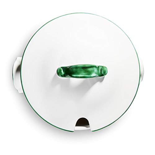 gmundner-keramik-suppentopf-glatt-2-liter-dekor-gr-ner-hirsch-handgemacht-in-ste image 6