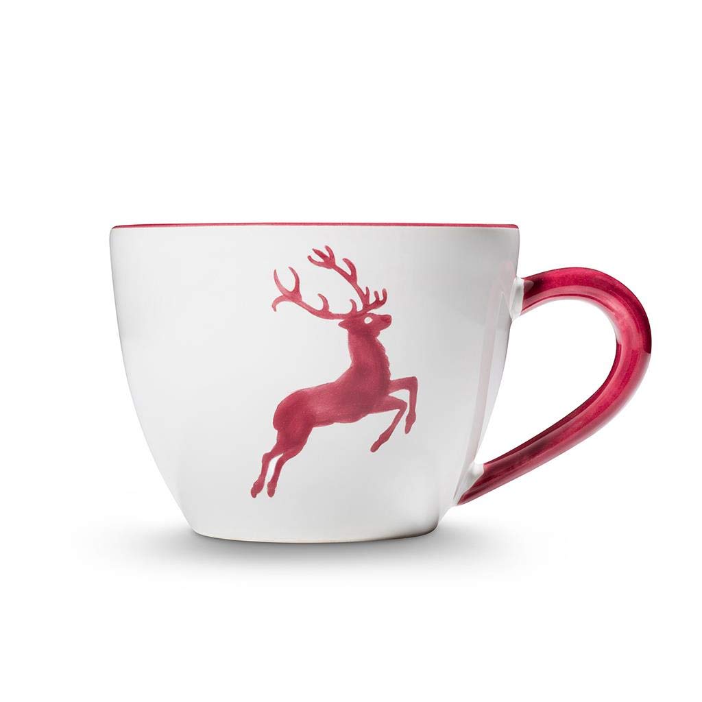 gmundner-keramik-bordeauxroter-hirsch-teetasse-maxima-0-4-l image 2
