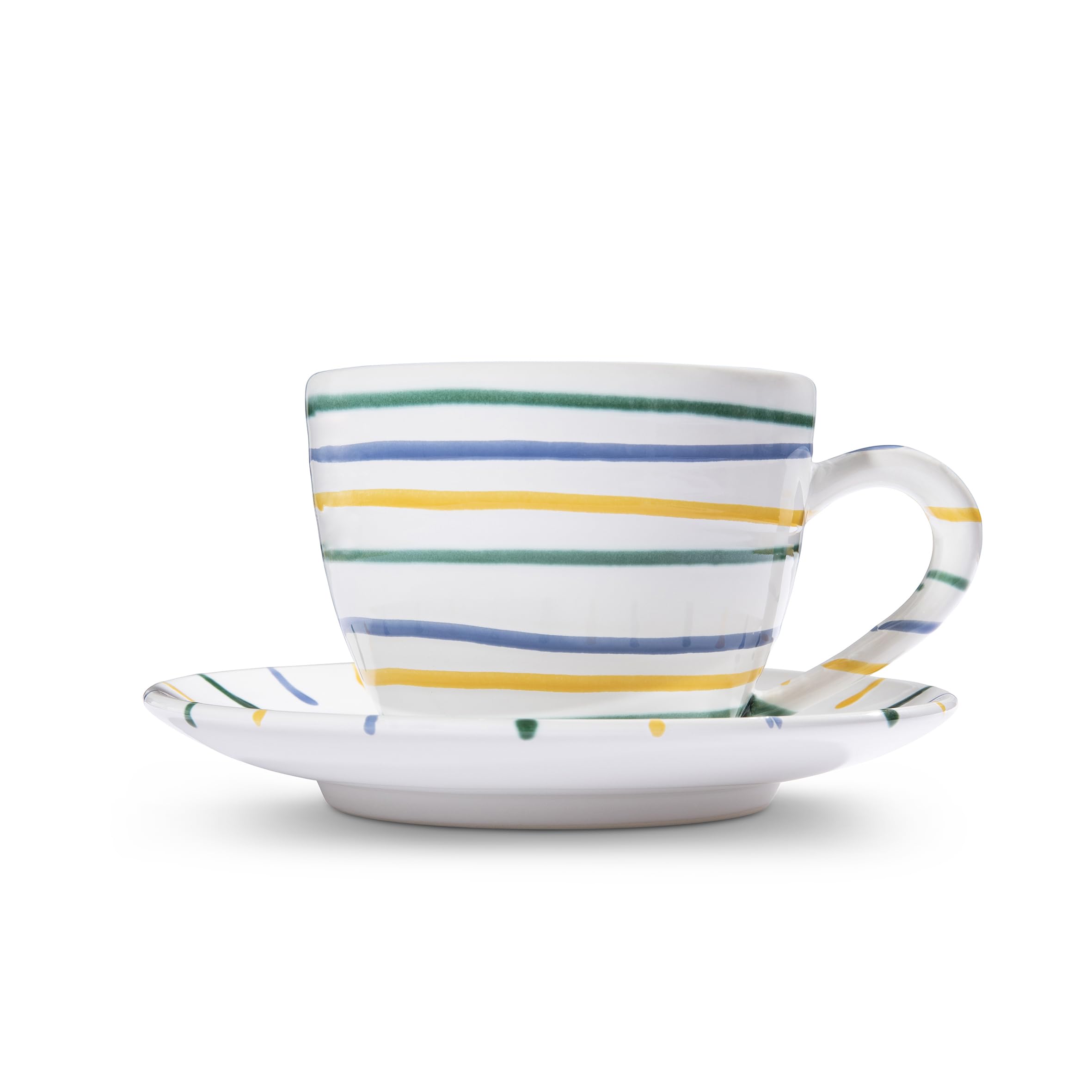 gmundner-keramik-buntgeflammt-teetasse-maxima-mit-unterteller-handgemacht-in-ste image 3