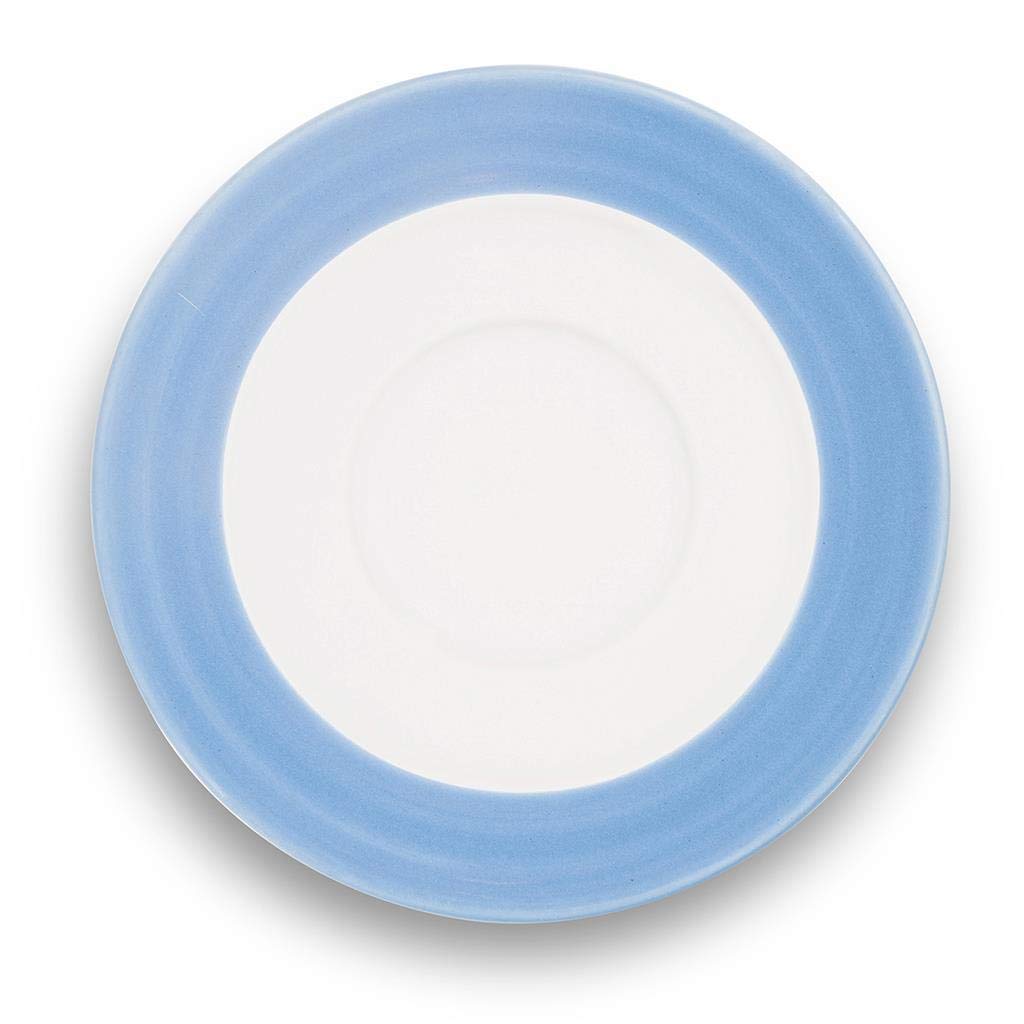 gmundner-keramik-unterteller-kaffee-gourmet-16-cm-variation-blau image 2