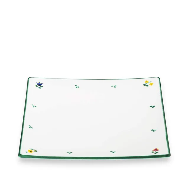 gmundner-keramik-speiseteller-streublumen-26-cm-handgemacht-in-sterreich image 1