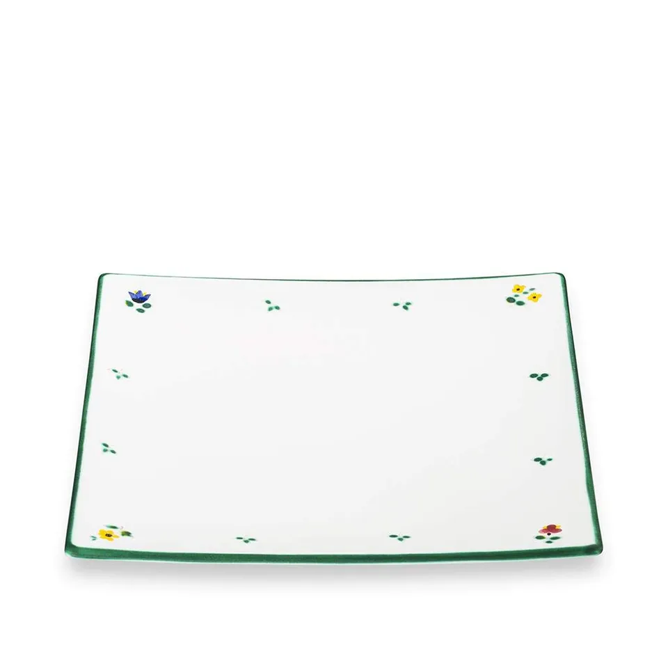 gmundner-keramik-speiseteller-streublumen-26-cm-handgemacht-in-sterreich image 1