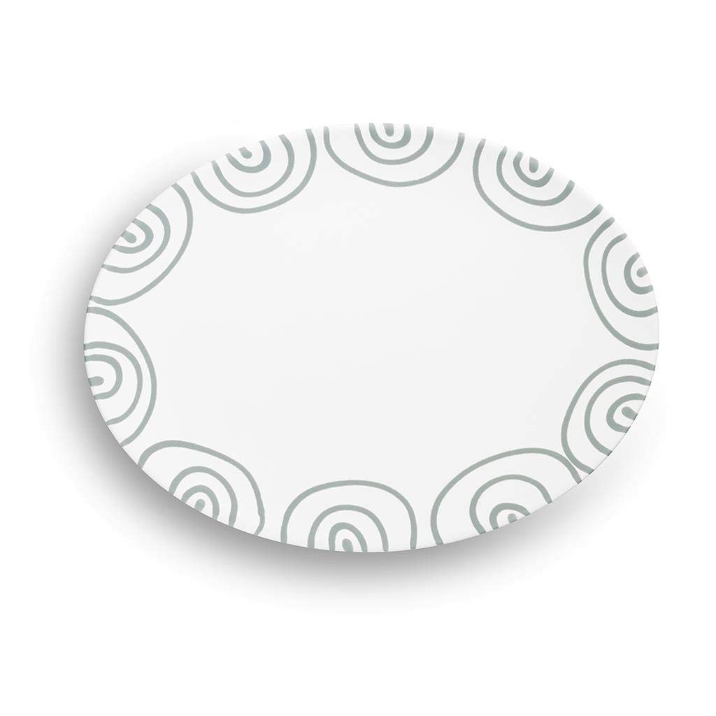 gmundner-keramik-platte-oval-28-cm-graugeflammt image 2