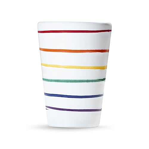 gmundner-keramik-trinkbecher-0-28-liter-h-11-cm-regenbogen image 8
