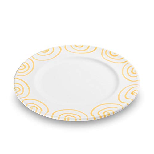gmundner-keramik-gelbgeflammt-speiseteller-gourmet-27-cm image 7