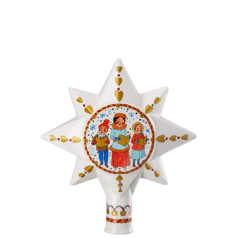 hutschenreuther-weihnachtsmarkt-2019-christbaumspitze-porzellan-bunt-17-cm image 1