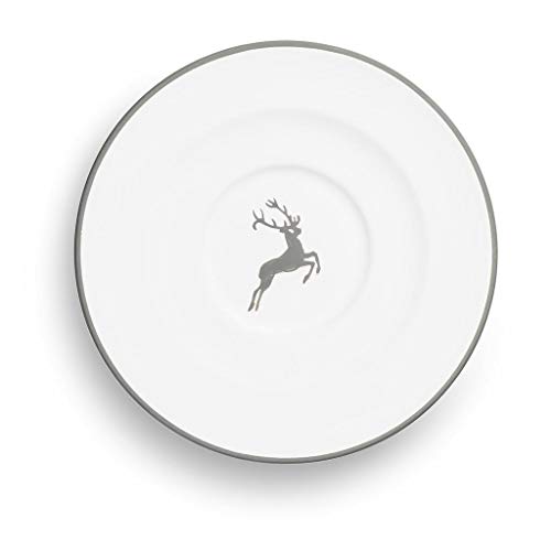 gmundner-keramik-grauer-hirsch-unterteller-cappuccino-gourmet-14-cm image 4