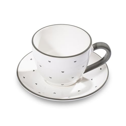 gmundner-keramik-herzerl-grau-teetasse-maxima-mit-unterteller image 5