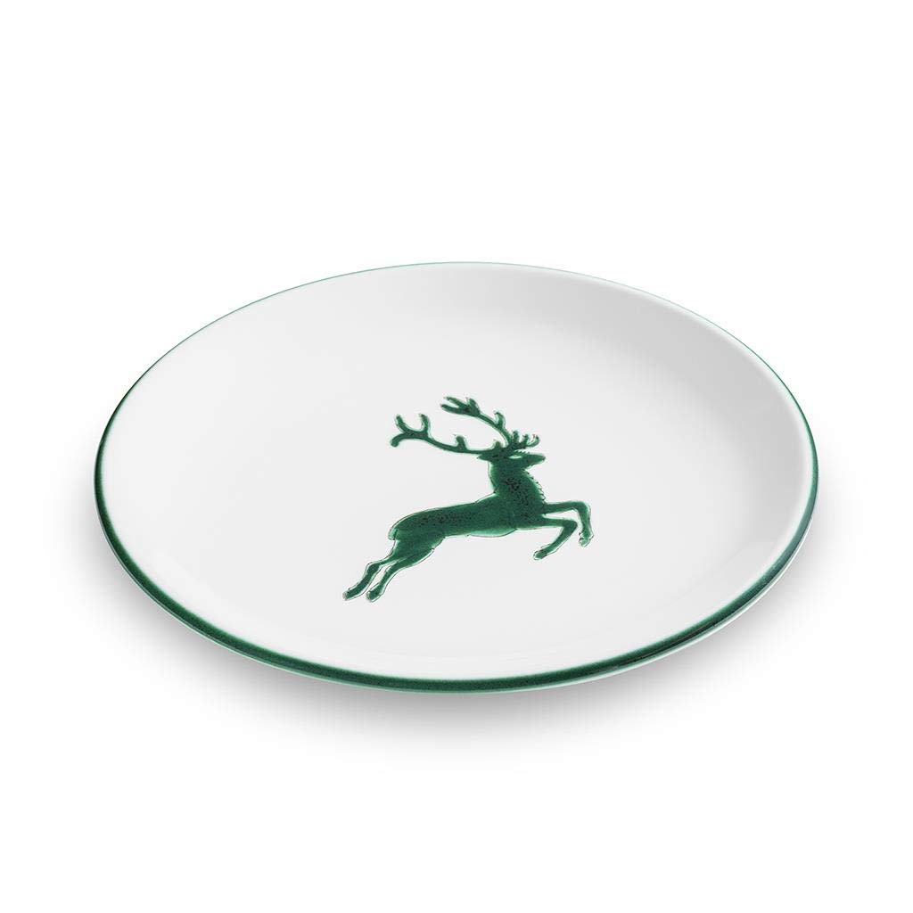 gmundner-keramik-gr-ner-hirsch-dessertteller-20-cm image 1