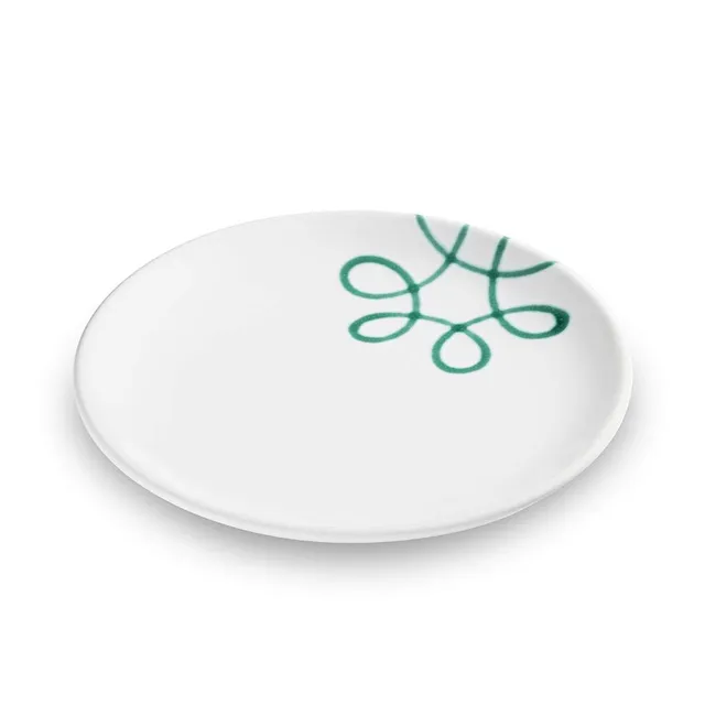 gmundner-keramik-dessertteller-cup-20-cm-pur-geflammt-gr-n-handgemacht image 1