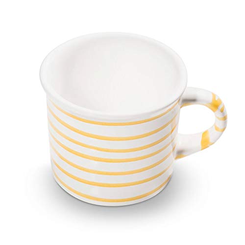 gmundner-keramik-kaffeeh-ferl-glatt-0-24-liter-gelbgeflammt-handgemacht-in-sterr image 5