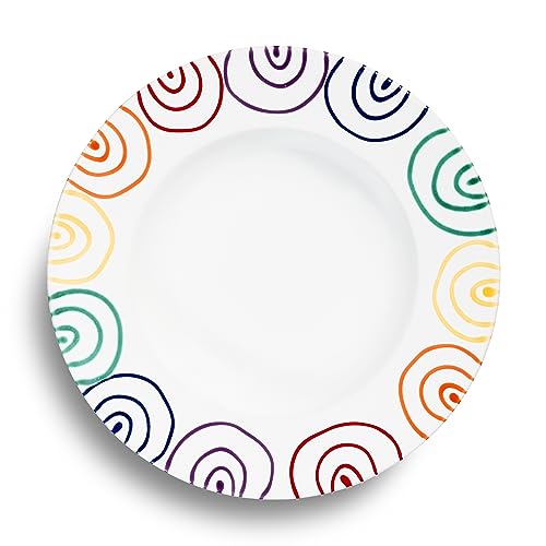 gmundner-keramik-regenbogen-pastateller-gourmet-29-cm-handgemacht image 5