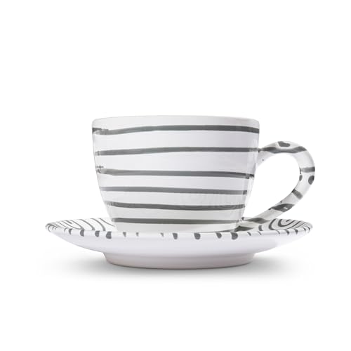 gmundner-keramik-graugeflammt-teetasse-maxima-mit-unterteller image 6