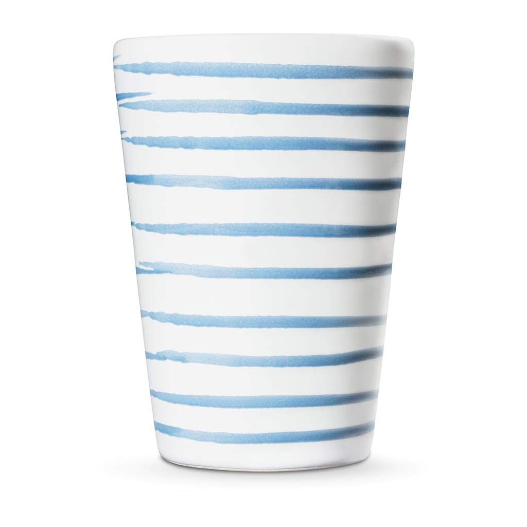 gmundner-keramik-trinkbecher-0-28-liter-blaugeflammt image 2